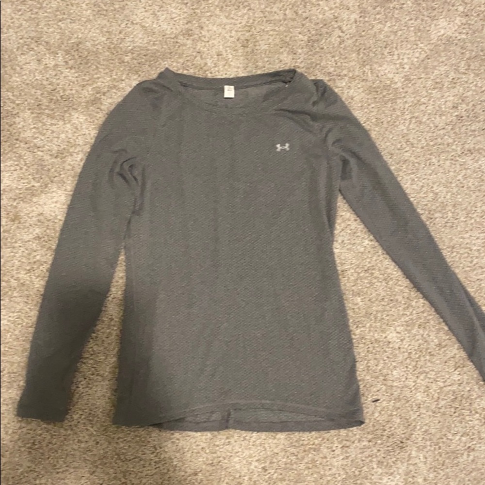 Under Armour Long-Sleeve Heat Gear Workout Top